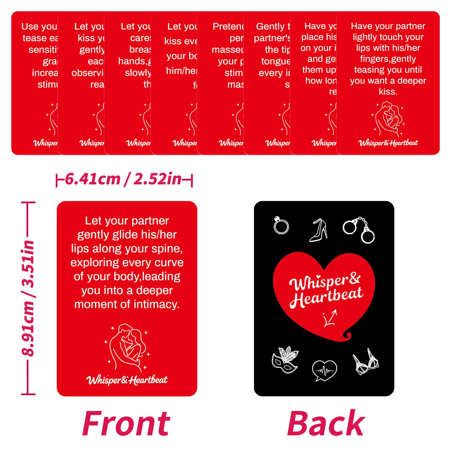 Juego de 50 Tarjetas con Retos Íntimos para Parejas - imagen 4