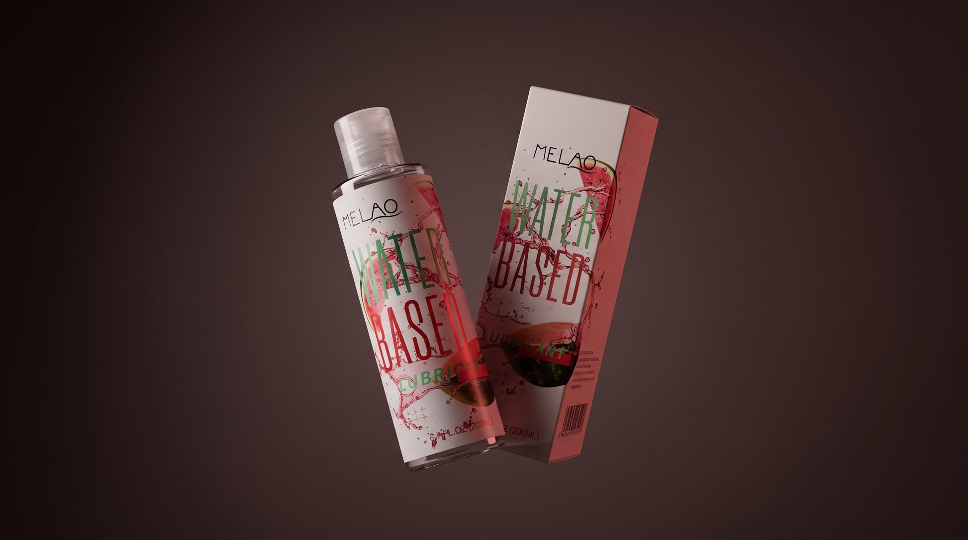 Lubricante Íntimo Melao Sabor Sandía Refrescante | Base Agua (200ml)