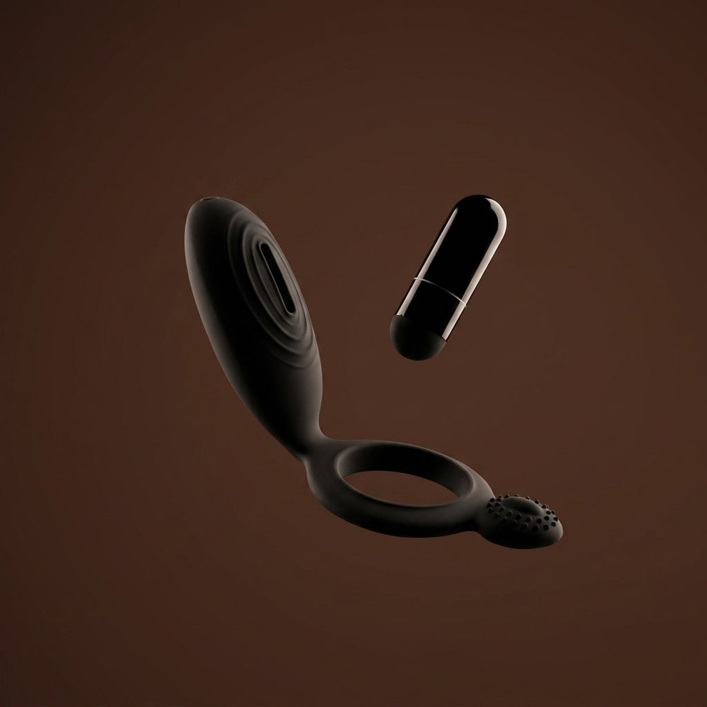 Anillo Vibrador de Silicona para Parejas