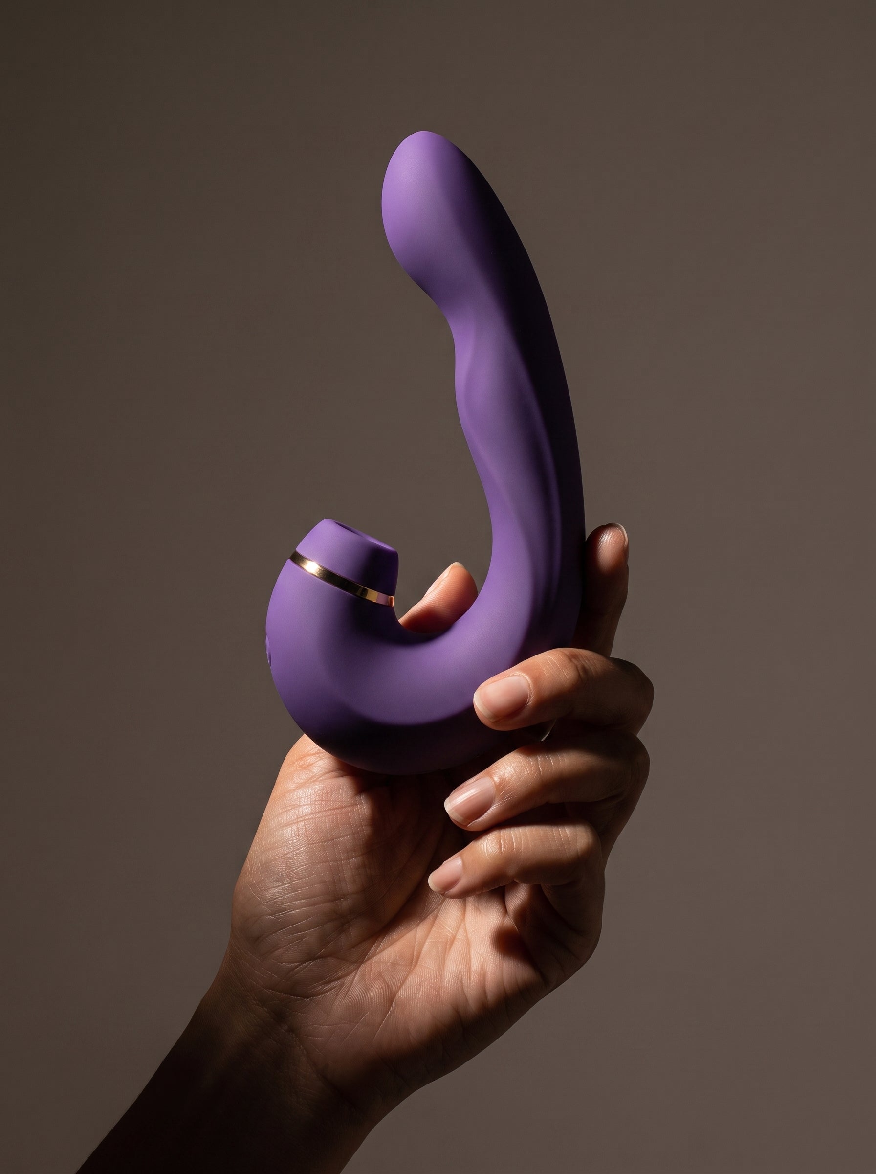 Masajeador Vibrador G-Spot y Succión Combinada